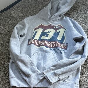 Gray 131 Motorsports Park Hoodie